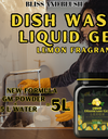 Dish Wash Gel 500 GM Lemon | Removes Tough Grease | In 500Gm Powder Can Make Upto 5 LTR. Liquid