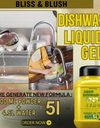 Dish Wash Gel 500 GM Lemon | In 500Gm Powder Can Make Up to 5 LTR. Liquid