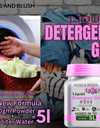 Detergent Gel 500 Gm Rose | Non-Toxic And Eco-Friendly | In 500Gm Powder Can Make Upto 5 LTR. Liquid