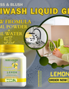Dish Wash Gel 500 GM Lemon | Removes Tough Grease | In 500Gm Powder Can Make Upto 5 LTR. Dish Washing Liquid