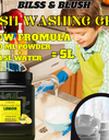 Dish Wash Gel 500 GM Lemon | Leaves No Residue | In 500Gm Powder Can Make Upto 5 LTR. Liquid
