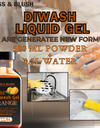 Dish Wash Gel | Orange Fragrance|In 500Gm Powder Can Make Upto 5 LTR. Liquid Dish Wash