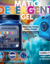 Detergent Liquid Gel 500gm lavender | In 500Gm Powder Can Make Upto 5 LTR. Liquid